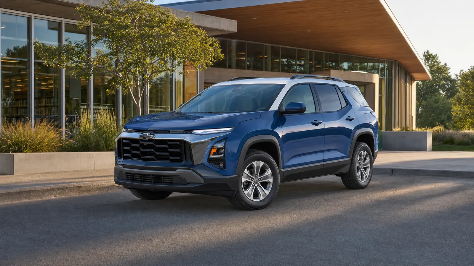 2026 Chevrolet Equinox compact SUV front three-quarter view - Chevrolet Equinox