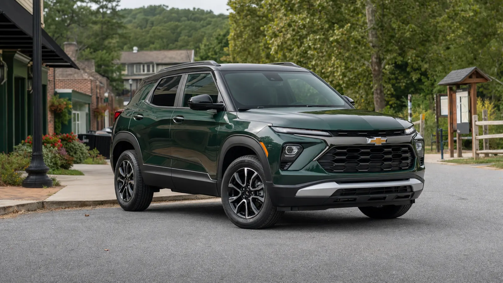 2026 Chevrolet Trailblazer LT small SUV front three-quarter view - Chevrolet Trailblazer