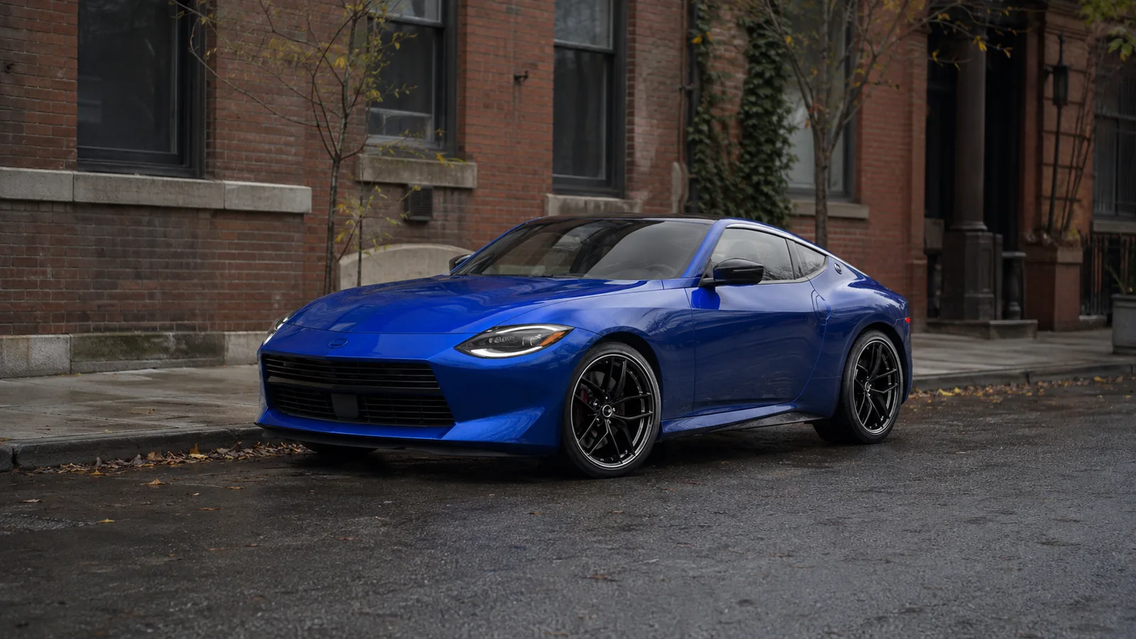 2027 Nissan Z sports coupe front three-quarter view - Nissan Z