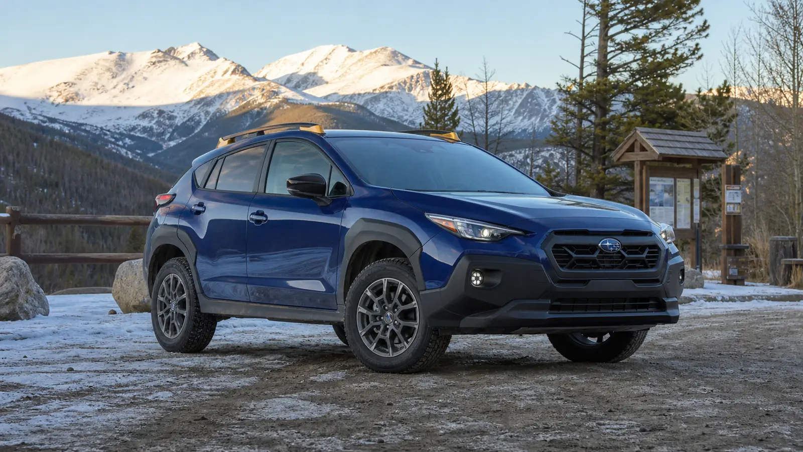 2026 Subaru Crosstrek compact AWD SUV front three-quarter view - Subaru Crosstrek