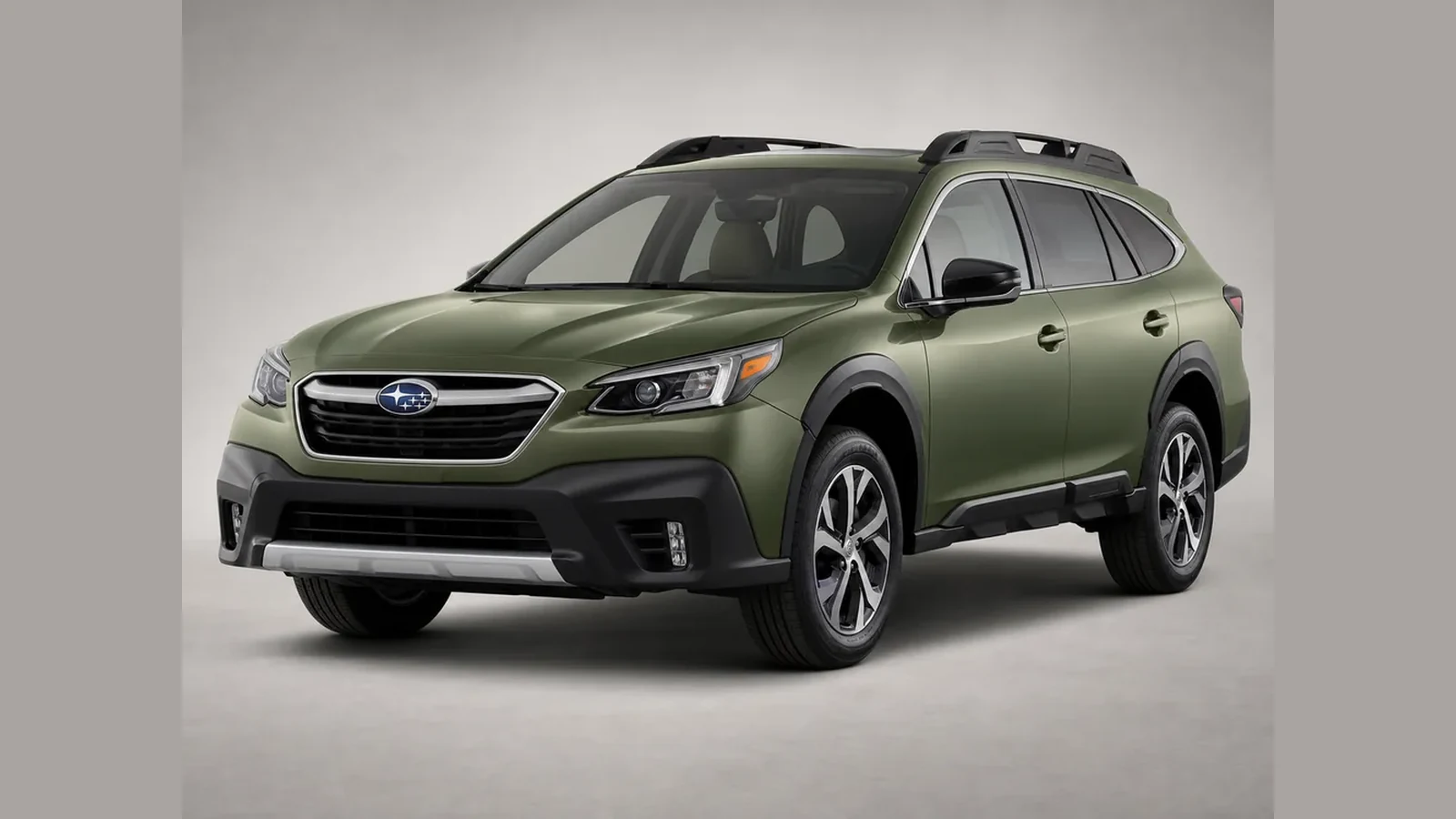 Subaru Outback rugged wagon, front three-quarter view