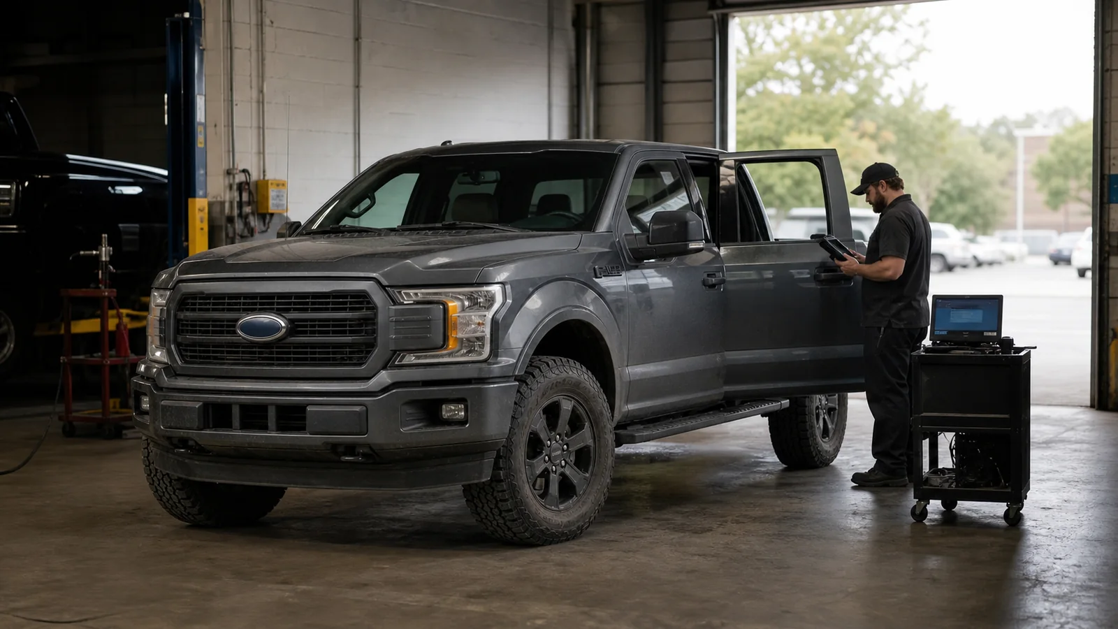 Used Ford F-150 inspection before purchase