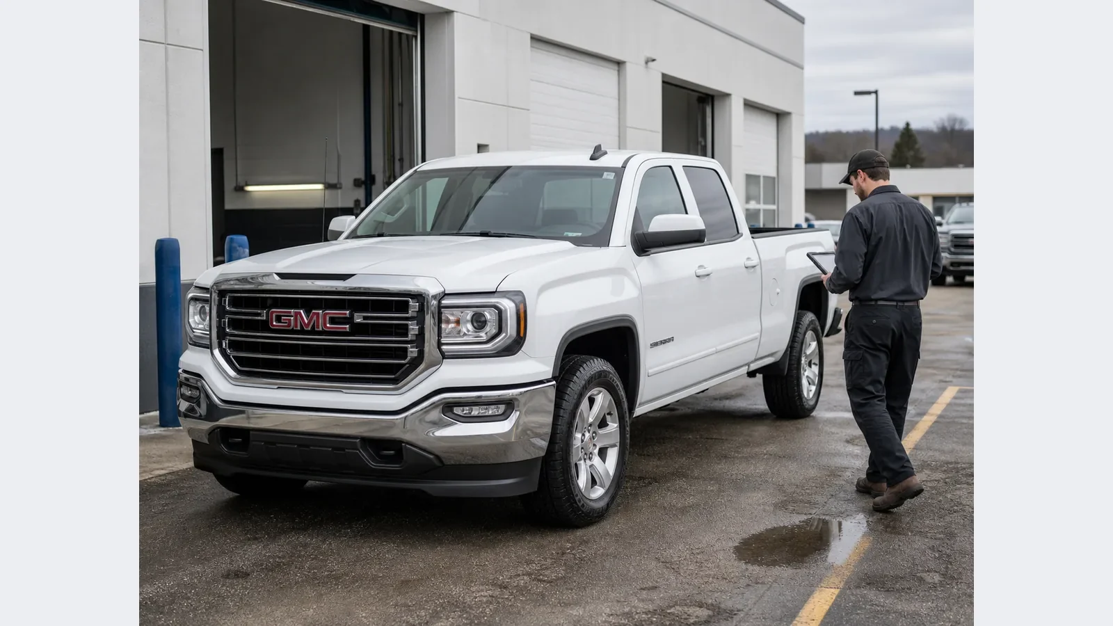 Used GMC Sierra 1500 inspection before purchase