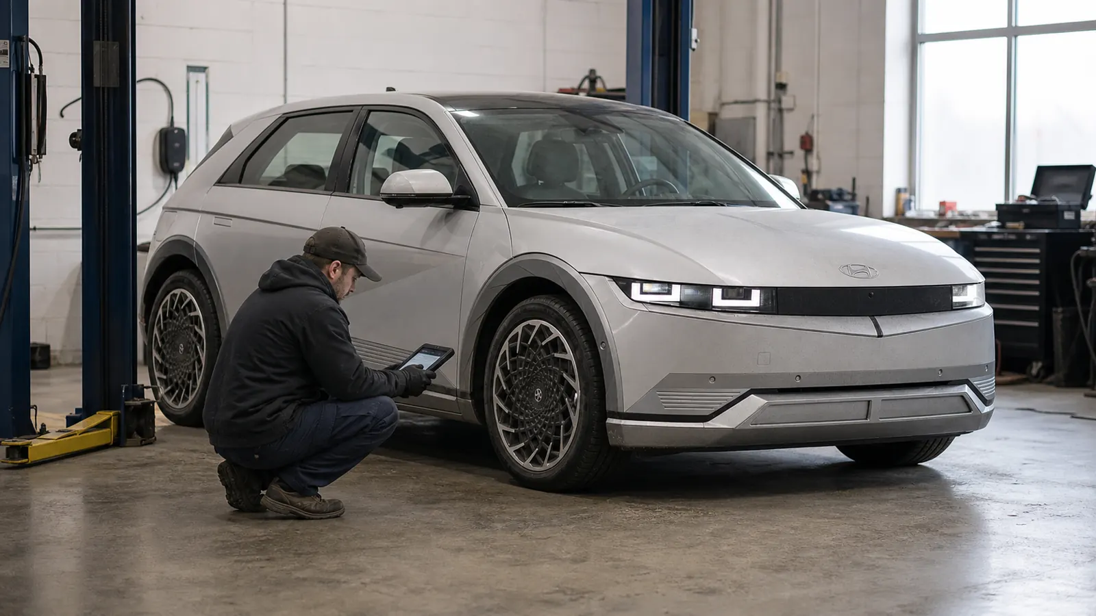 Used Hyundai Ioniq 5 inspection before purchase