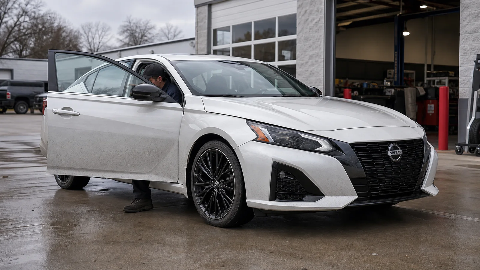 Used Nissan Altima inspection before purchase