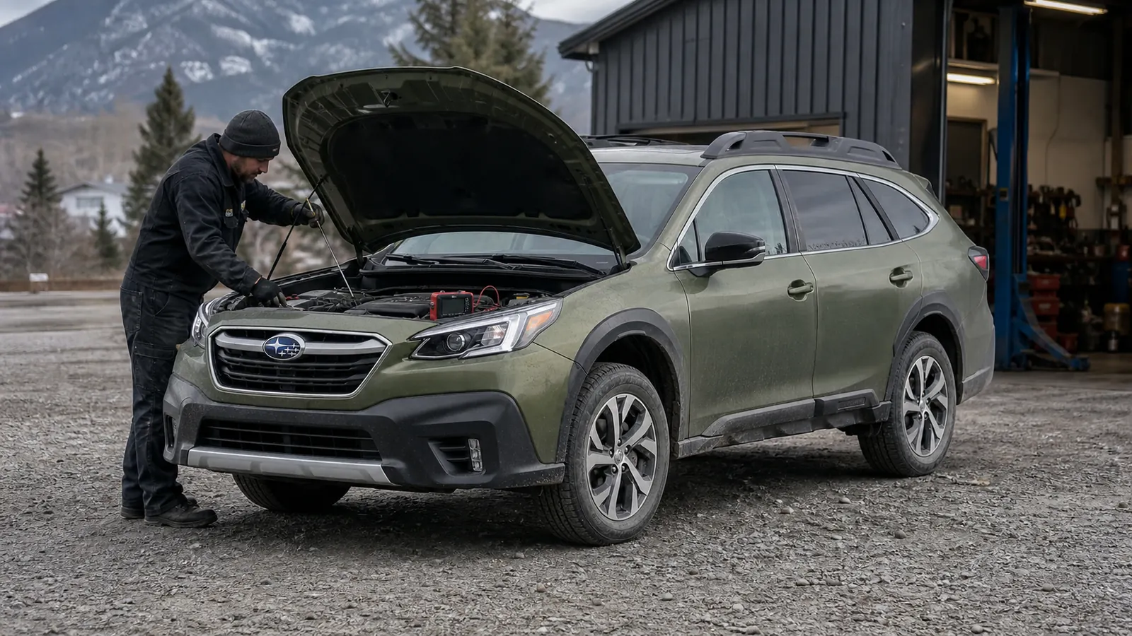 Used Subaru Outback inspection before purchase
