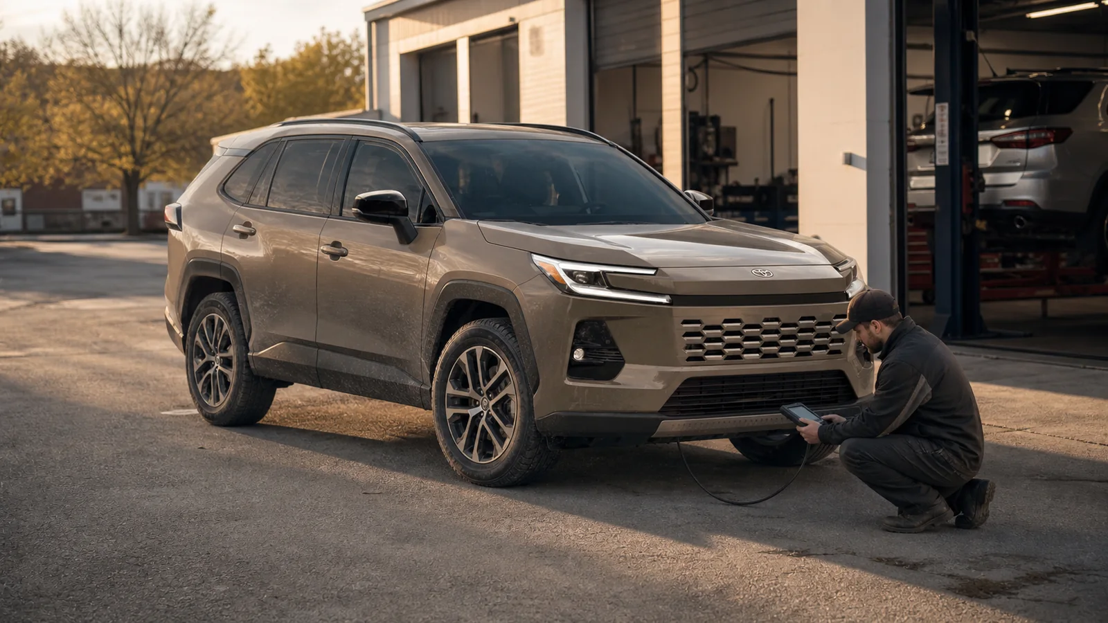 Used Toyota RAV4 inspection before purchase