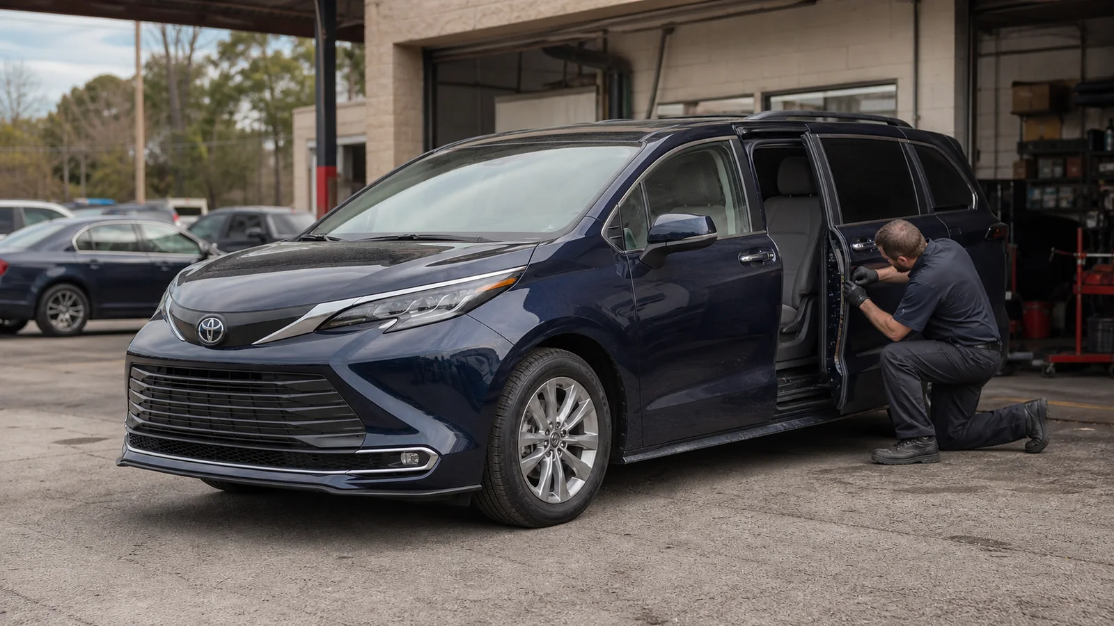 Used Toyota Sienna inspection before purchase