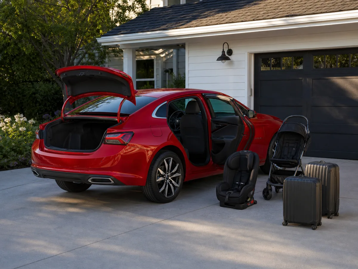 Chevrolet Malibu rear-seat and trunk loading check - Chevrolet Malibu