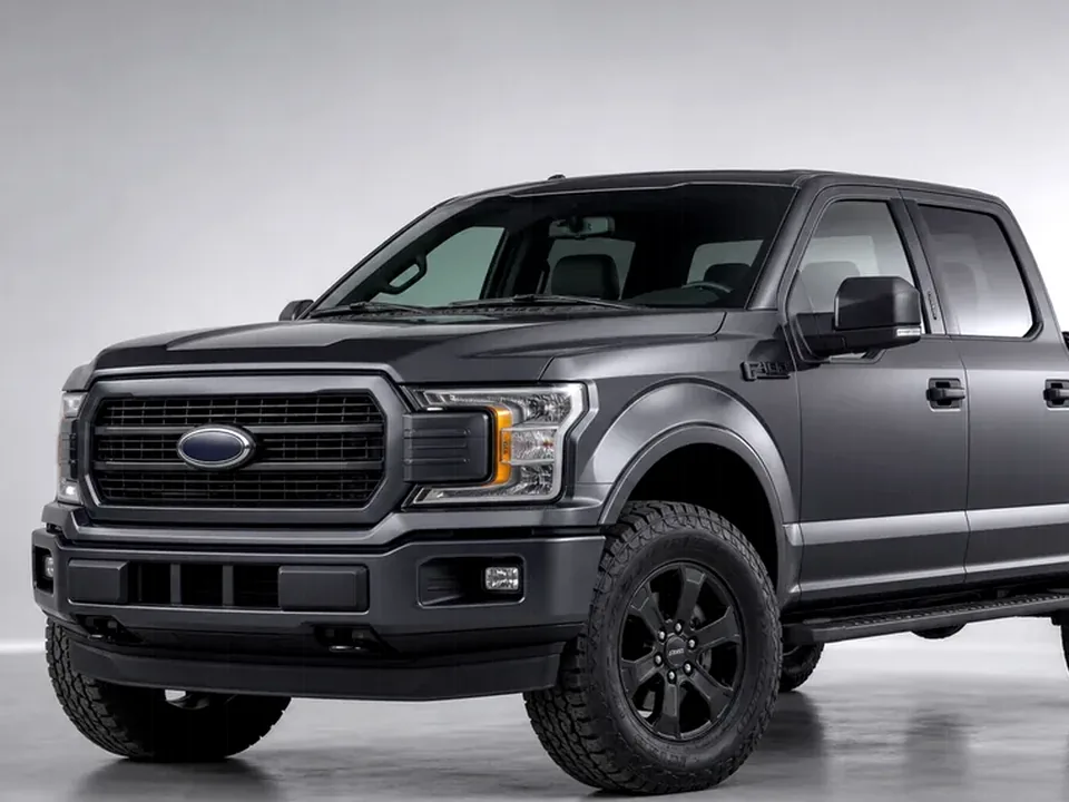 Ford F-150 cab and bed proportion