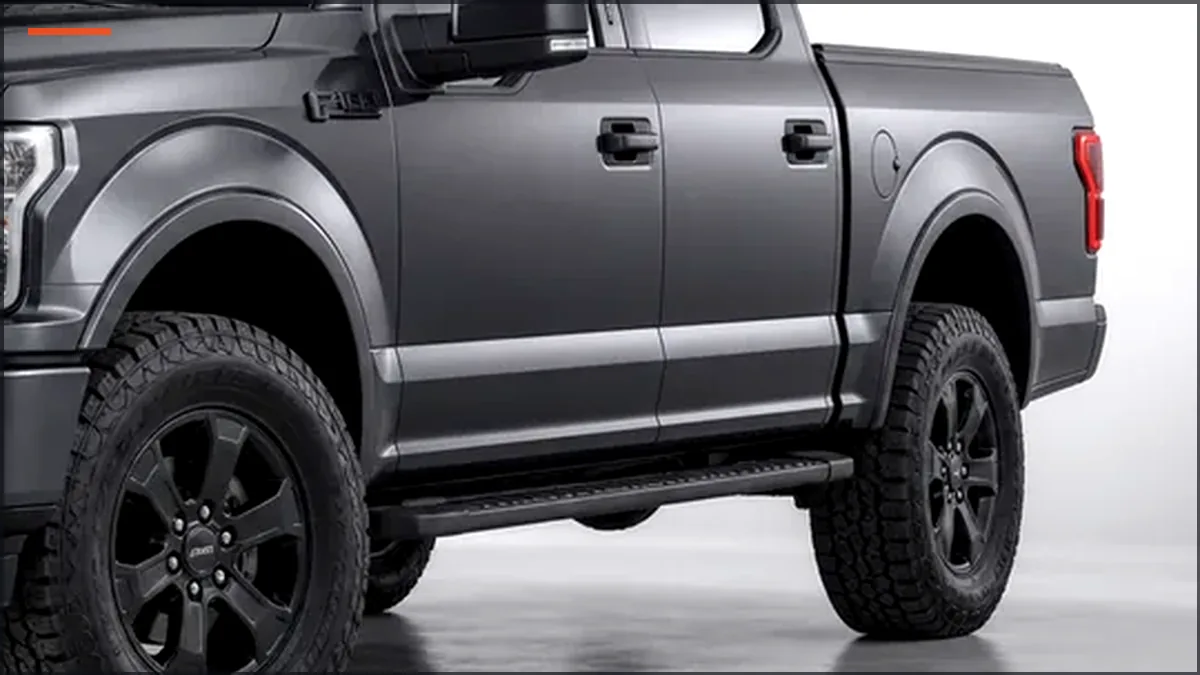 Ford F-150 bed and rear body detail