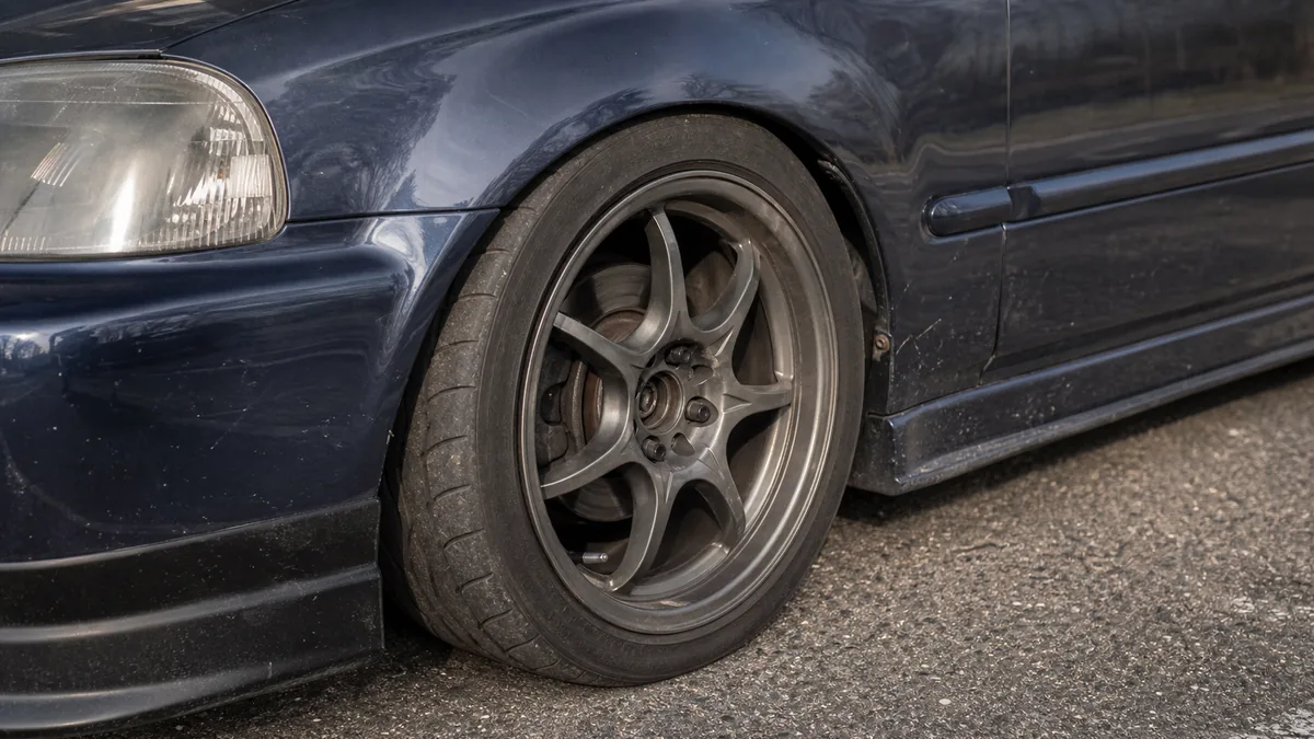 Honda Civic wheel and lower body detail - Honda Civic