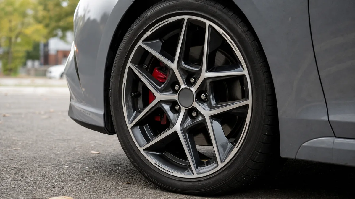 Kia K5 tire brake check