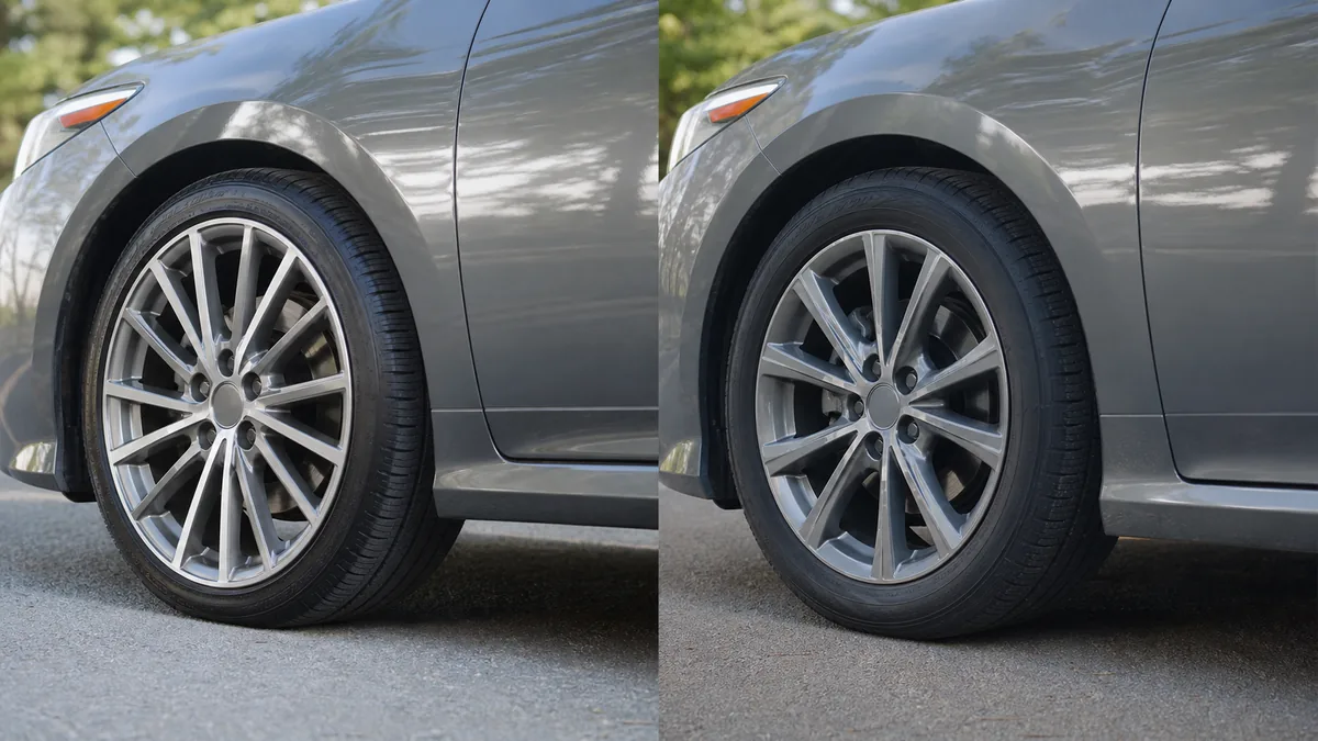 Toyota Camry trim and tire condition for used reliability checks