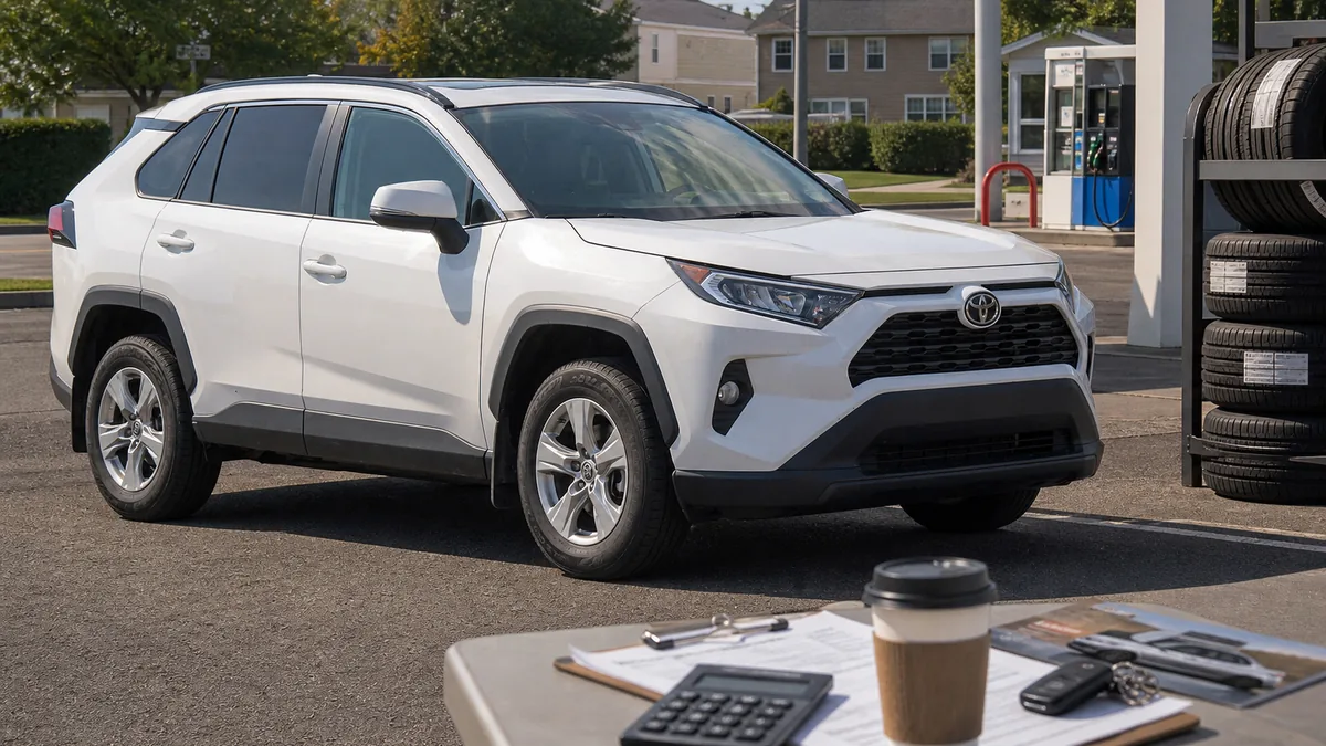 Toyota RAV4 Hybrid family cargo test - Toyota RAV4 Hybrid